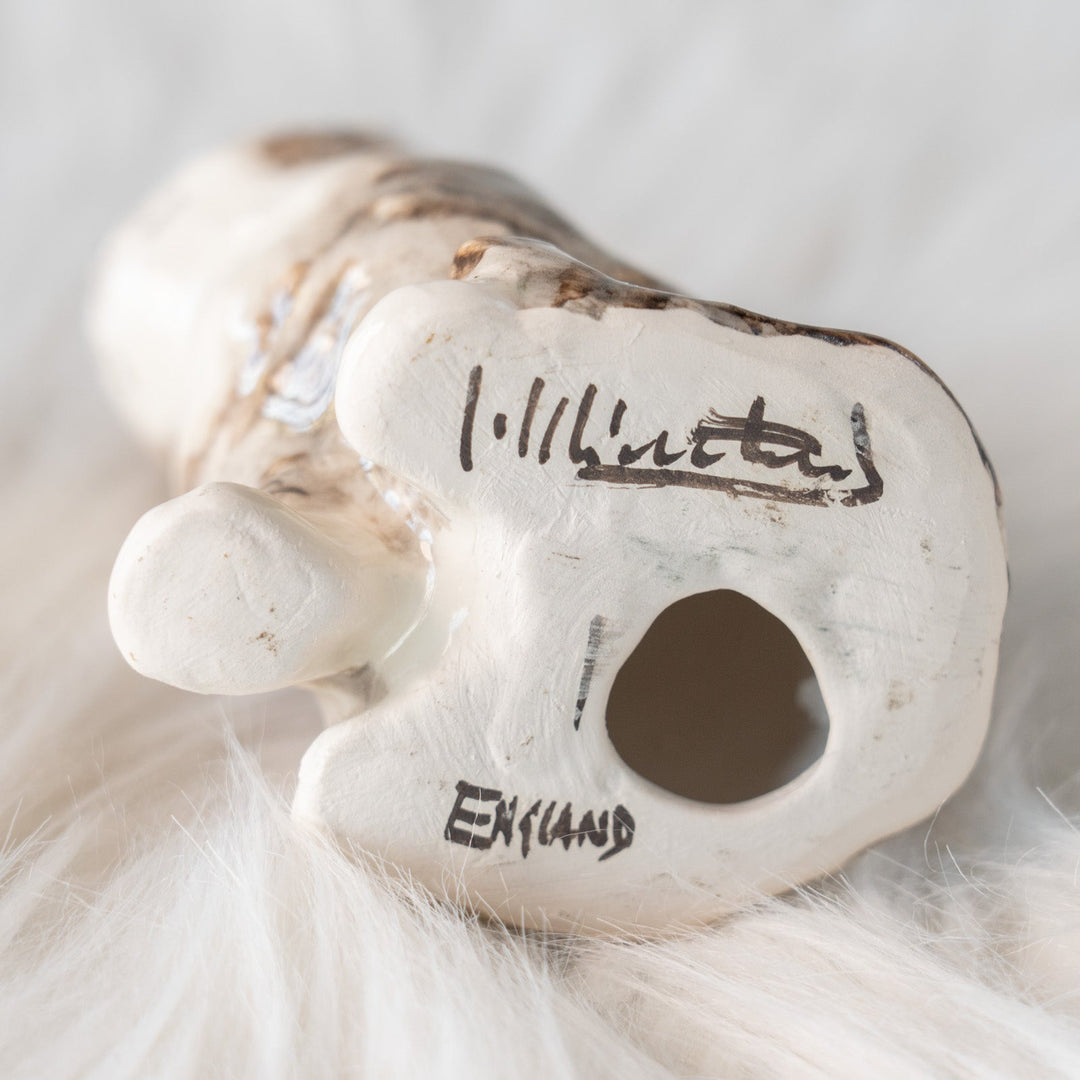 【Winstanley Cat ウィンスタンレイ キャット】胸元のモフっとした毛並みを表現 シルバータビー サバトラ猫 /25L-B