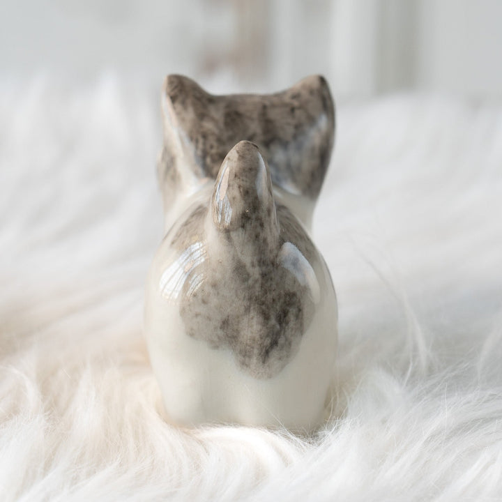 【Winstanley Cat ウィンスタンレイ キャット】クリームパンの様な手が愛らしい ハートマーク バイカラー ブチ猫 /25L