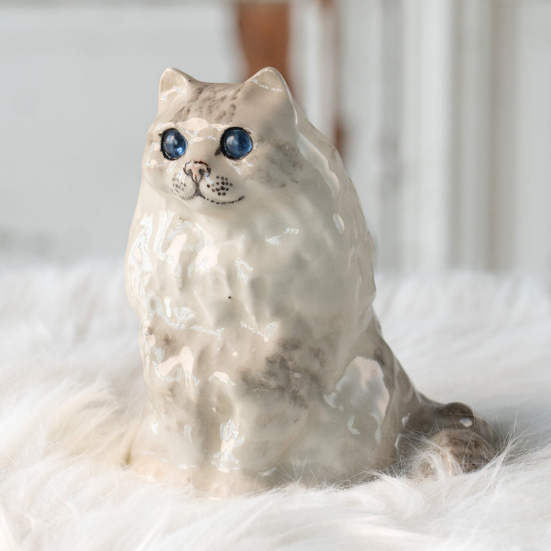 【Winstanley Cat ウィンスタンレイ キャット】ふわふわのぬいぐるみの様な愛らしさ ブルーアイ ラグドール 長毛猫 /25L-A