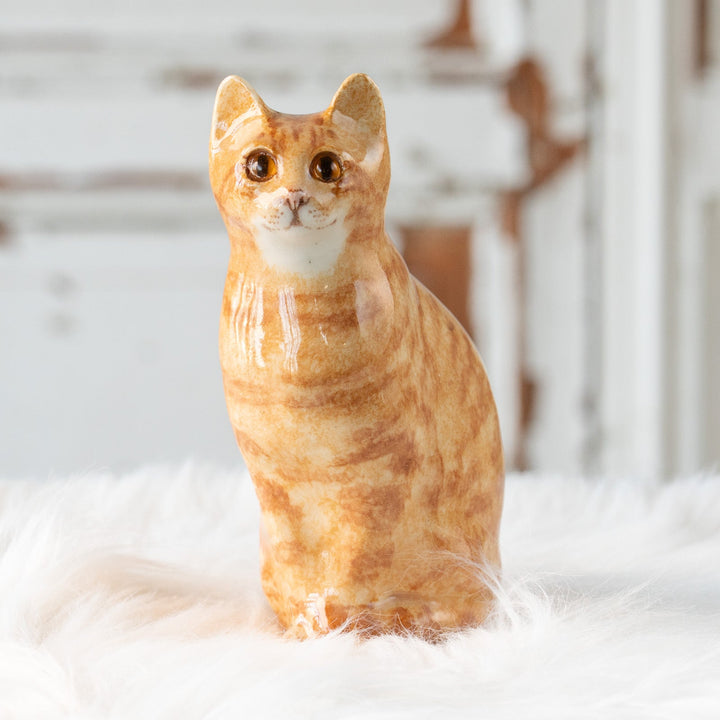 【Winstanley Cat ウィンスタンレイ キャット】ピンと立った耳がチャーミング ジンジャー 茶トラ猫