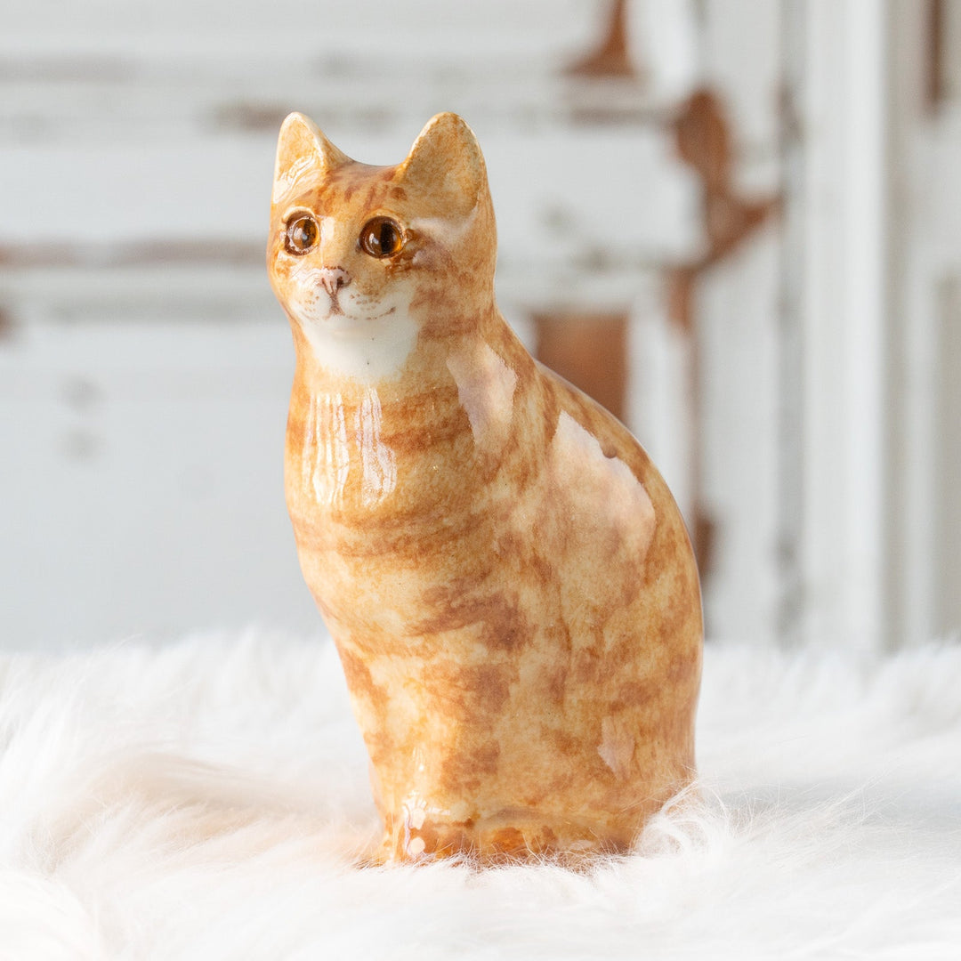 【Winstanley Cat ウィンスタンレイ キャット】ピンと立った耳がチャーミング ジンジャー 茶トラ猫