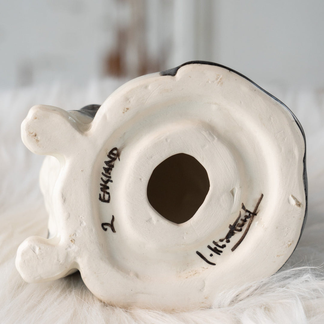 【Winstanley Cat ウィンスタンレイ キャット】首元までたぷたぷの重厚感あるフォルム タキシード 白黒猫 /25L