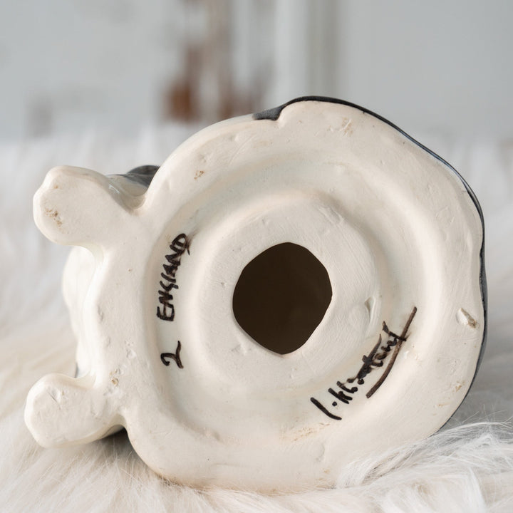 【Winstanley Cat ウィンスタンレイ キャット】首元までたぷたぷの重厚感あるフォルム タキシード 白黒猫 /25L