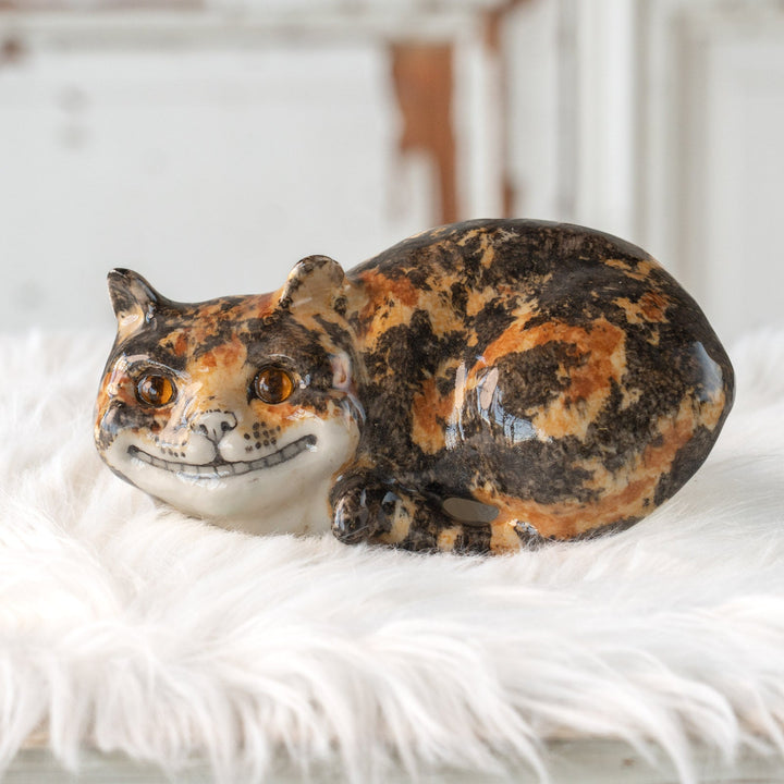 【Winstanley Cat ウィンスタンレイ キャット】木に載せられる仕様のレアモデル トータスシェル チェシャ猫