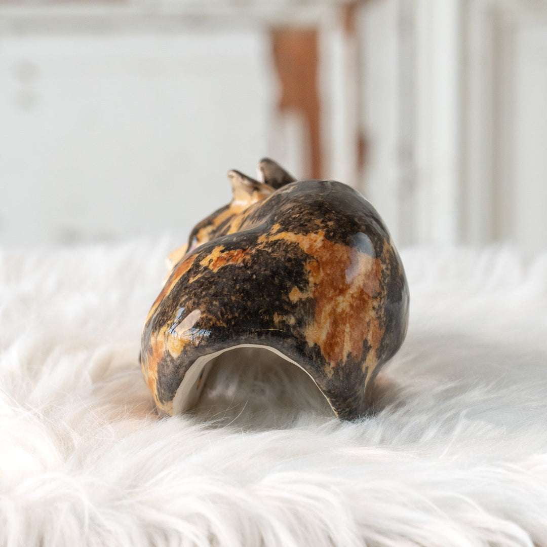 【Winstanley Cat ウィンスタンレイ キャット】木に載せられる仕様のレアモデル トータスシェル チェシャ猫