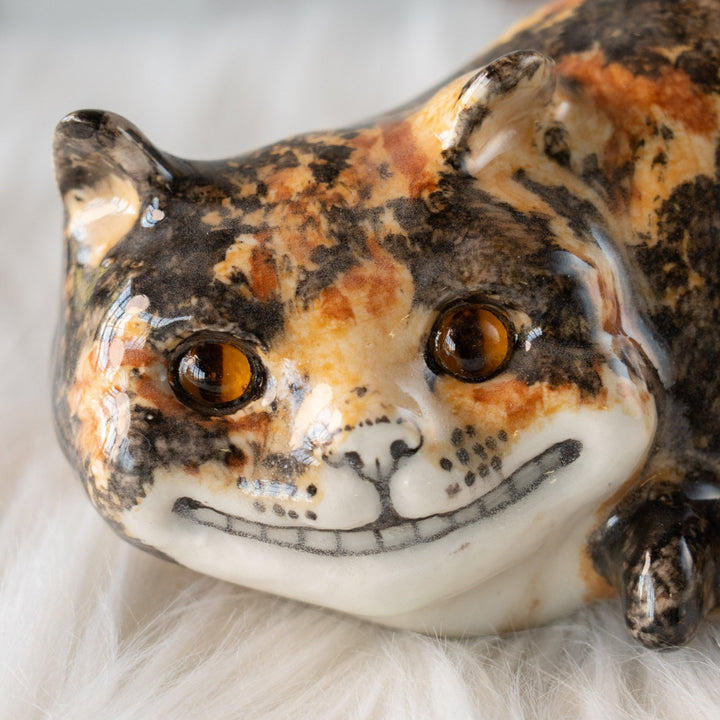 【Winstanley Cat ウィンスタンレイ キャット】木に載せられる仕様のレアモデル トータスシェル チェシャ猫