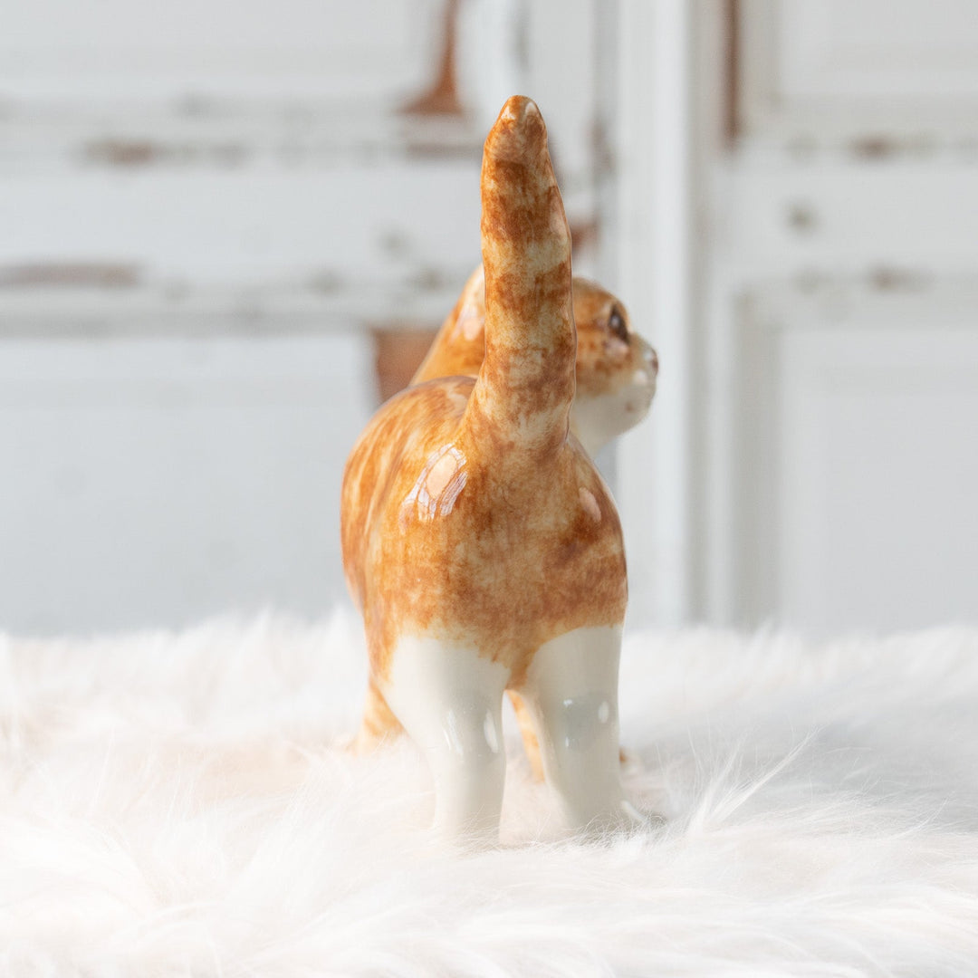 【Winstanley Cat ウィンスタンレイ キャット】しなやかに伸びたしっぽが特徴的 ジンジャー 茶トラ猫 /25L