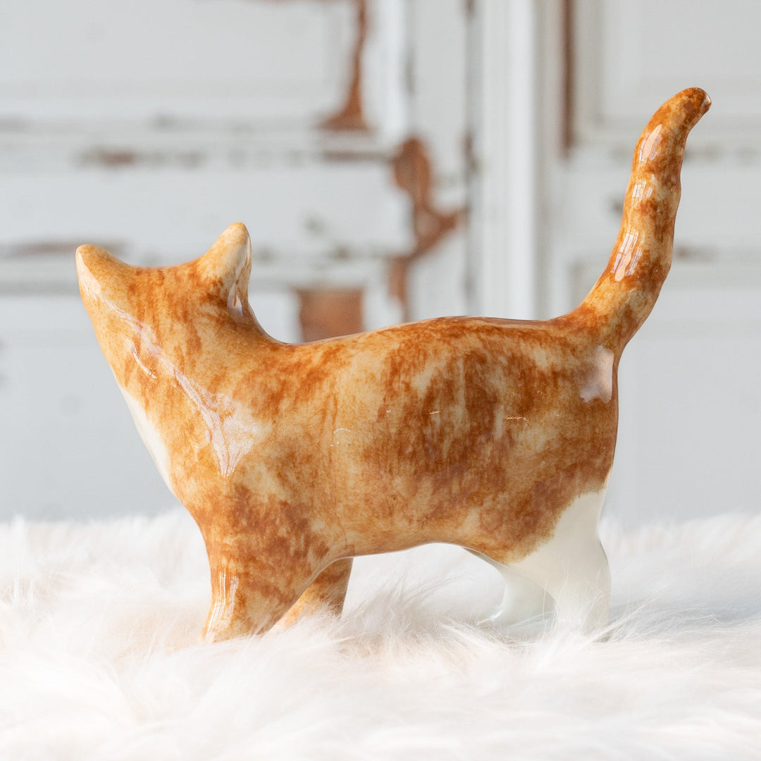 【Winstanley Cat ウィンスタンレイ キャット】しなやかに伸びたしっぽが特徴的 ジンジャー 茶トラ猫 /25L