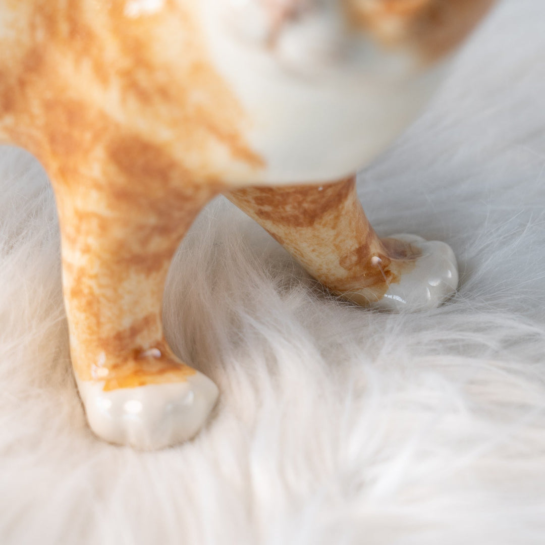 【Winstanley Cat ウィンスタンレイ キャット】しなやかに伸びたしっぽが特徴的 ジンジャー 茶トラ猫 /25L