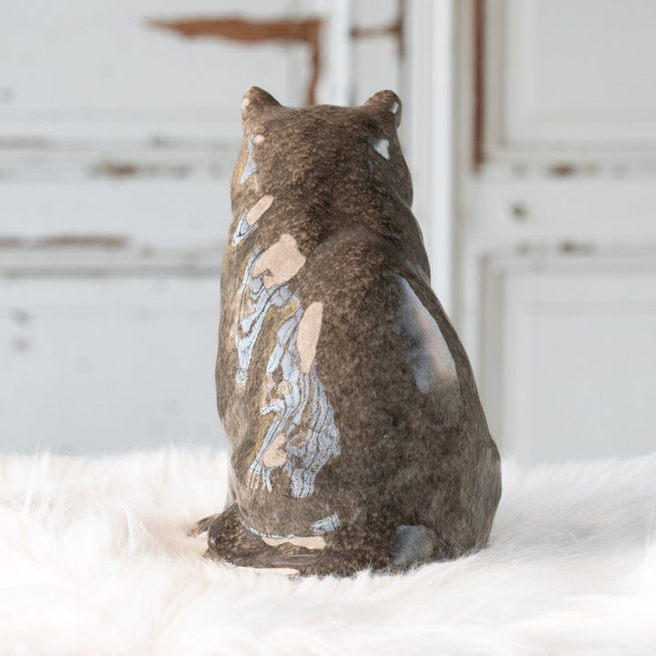 【Winstanley Cat ウィンスタンレイ キャット】ずんぐりしたフォルムがたまらない愛らしさ グレー 灰猫 /25L