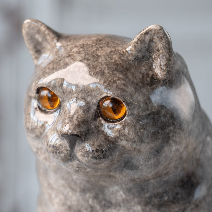 【Winstanley Cat ウィンスタンレイ キャット】ずんぐりしたフォルムがたまらない愛らしさ グレー 灰猫 /25L