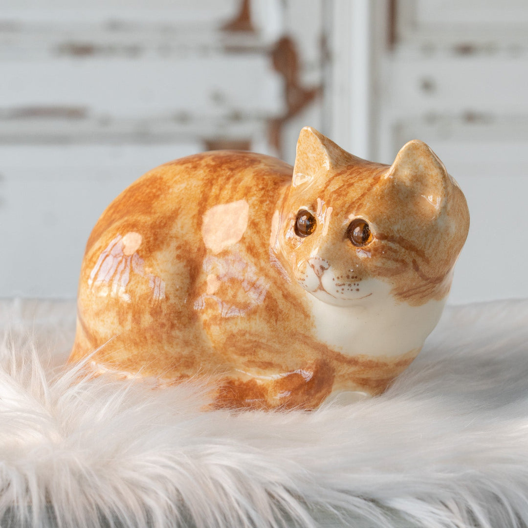 【Winstanley Cat ウィンスタンレイ キャット】丸い背中をなでたくなる ジンジャー 茶トラ猫 /25L