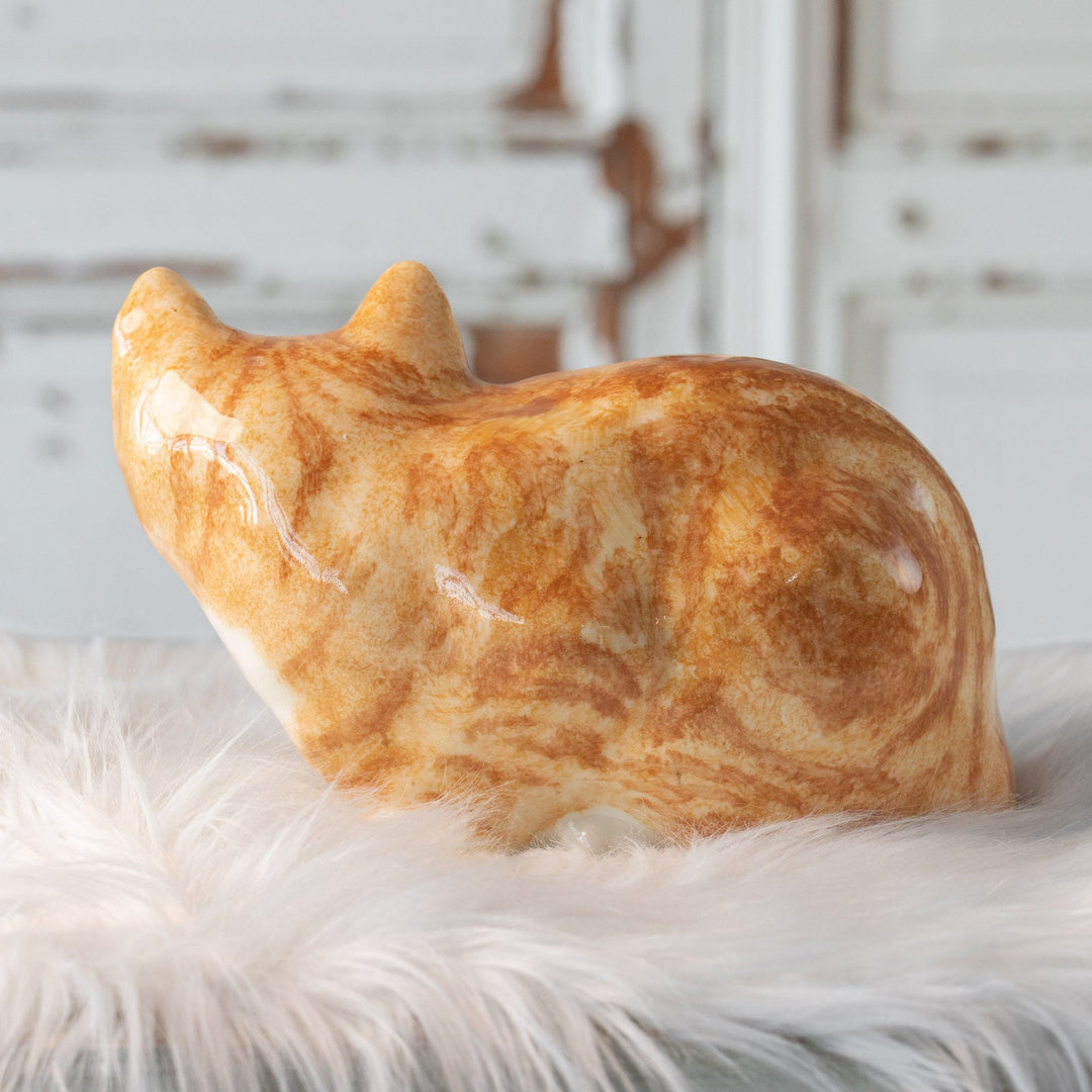 【Winstanley Cat ウィンスタンレイ キャット】丸い背中をなでたくなる ジンジャー 茶トラ猫 /25L