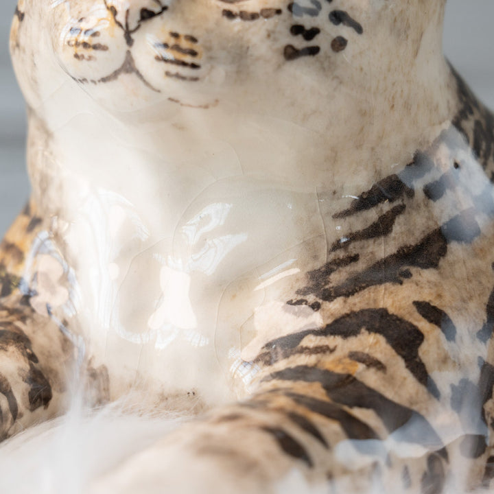 【Winstanley Cat ウィンスタンレイ キャット】凛とした表情で風格のある佇まい ブラウンタビー キジトラ猫 /25L