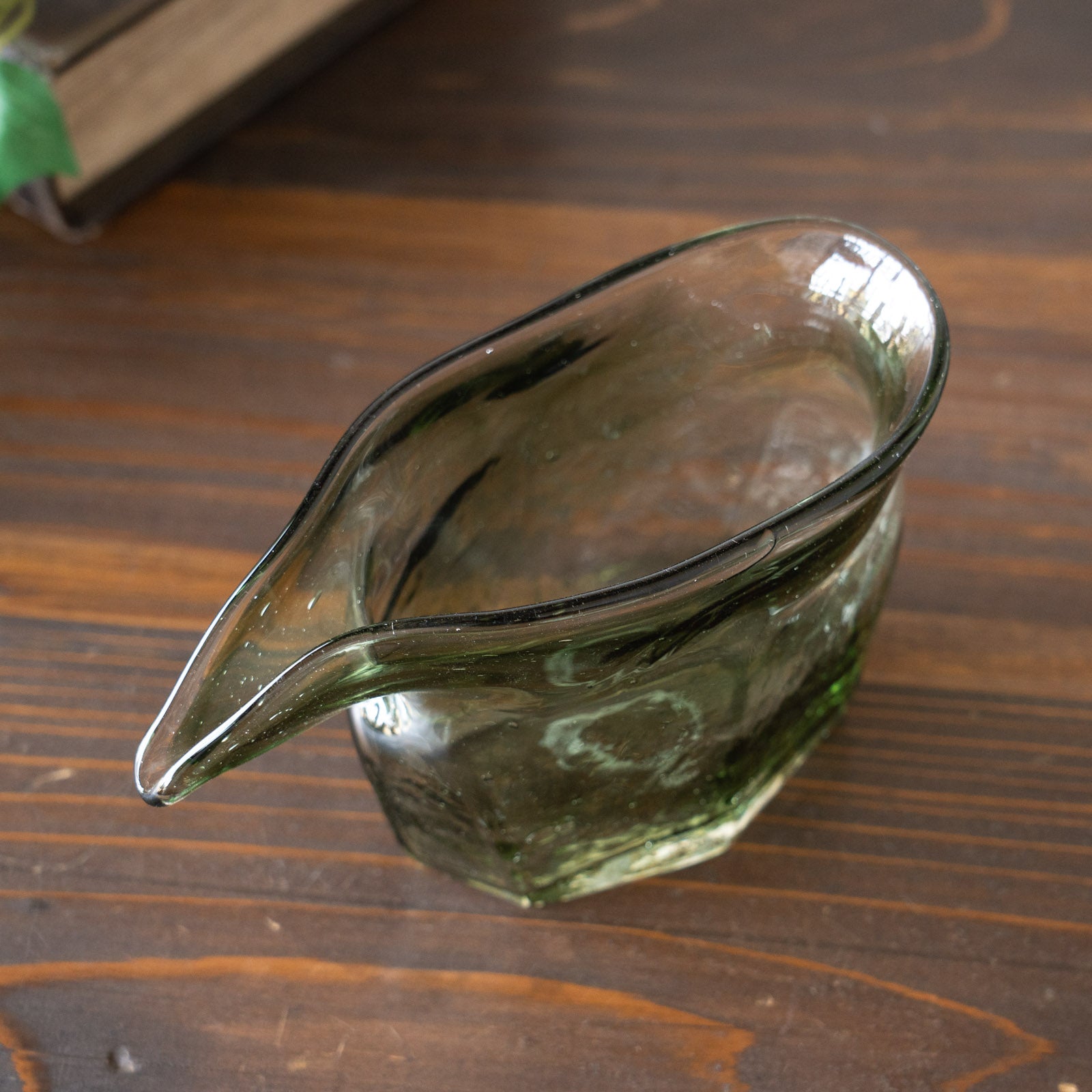 レア］顔モチーフ ガラスデキャンタ 酒器 オブジェ ヴィンテージ レア