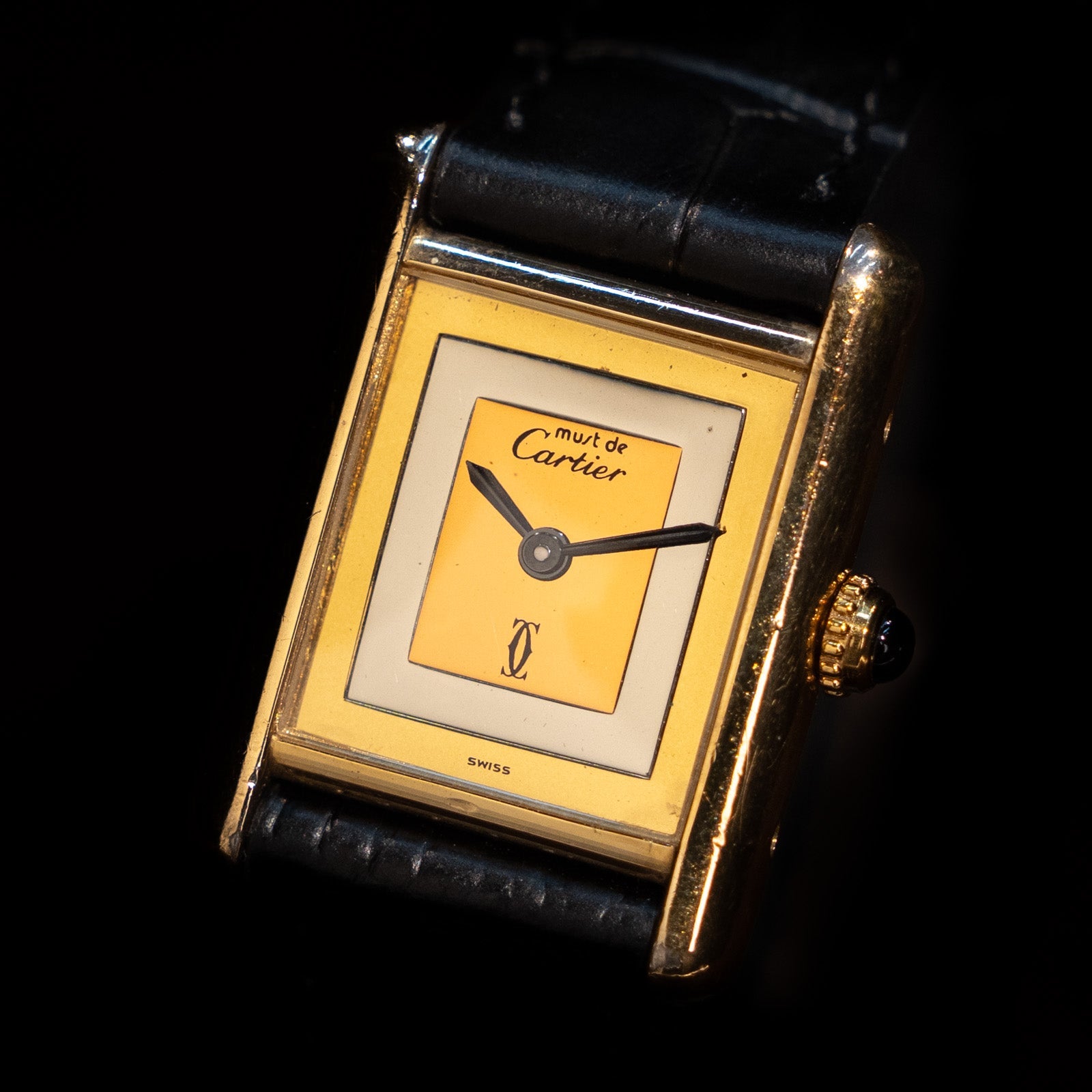 レディース【Cartier カルティエ】マストタンク SM トリロジー 1980