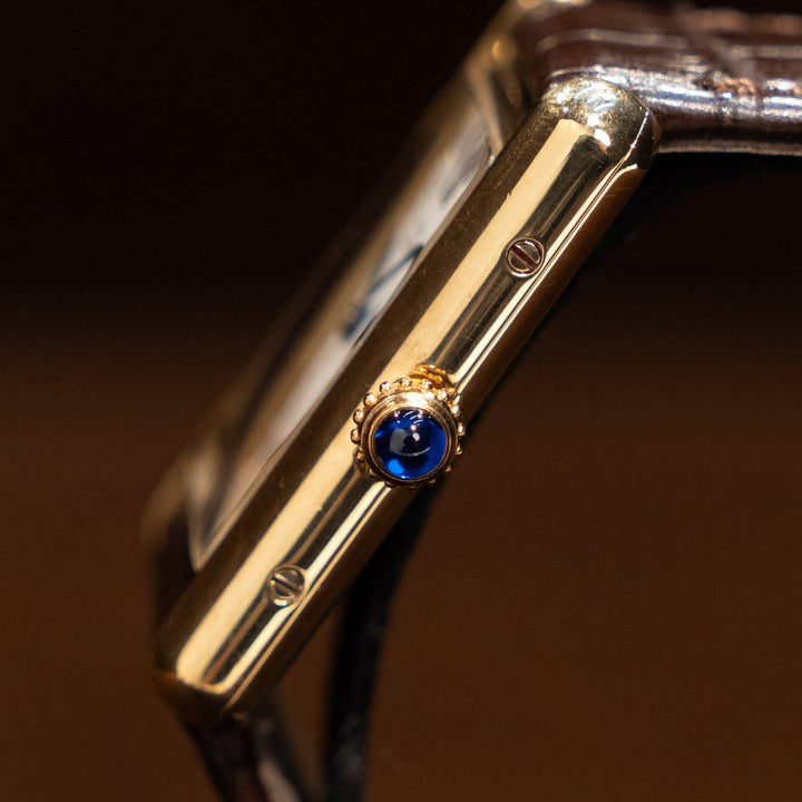 レディース メンズ【Cartier カルティエ】マストタンク LM トリロジーローマ 1985年