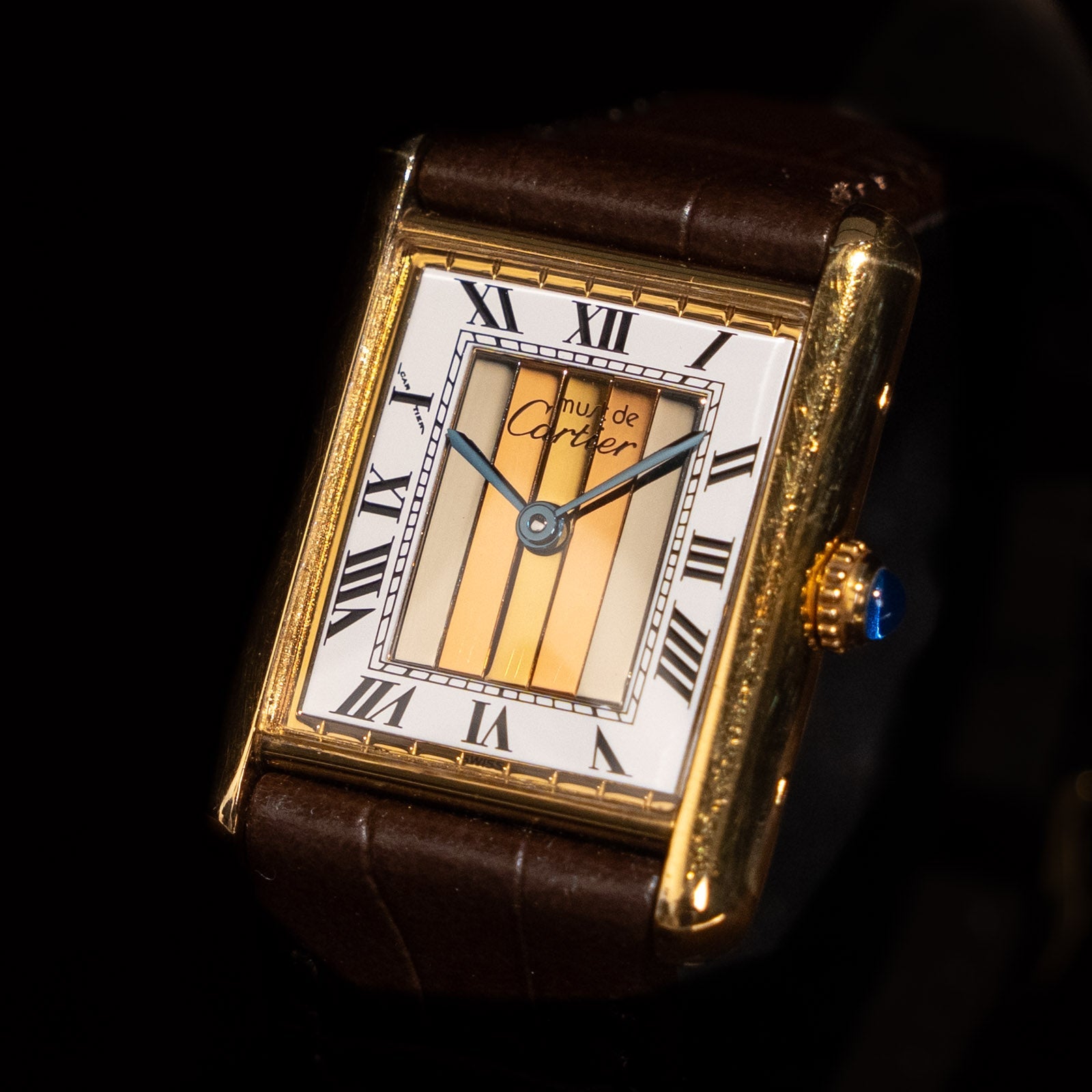 レディース メンズ【Cartier カルティエ】マストタンク LM トリニティ