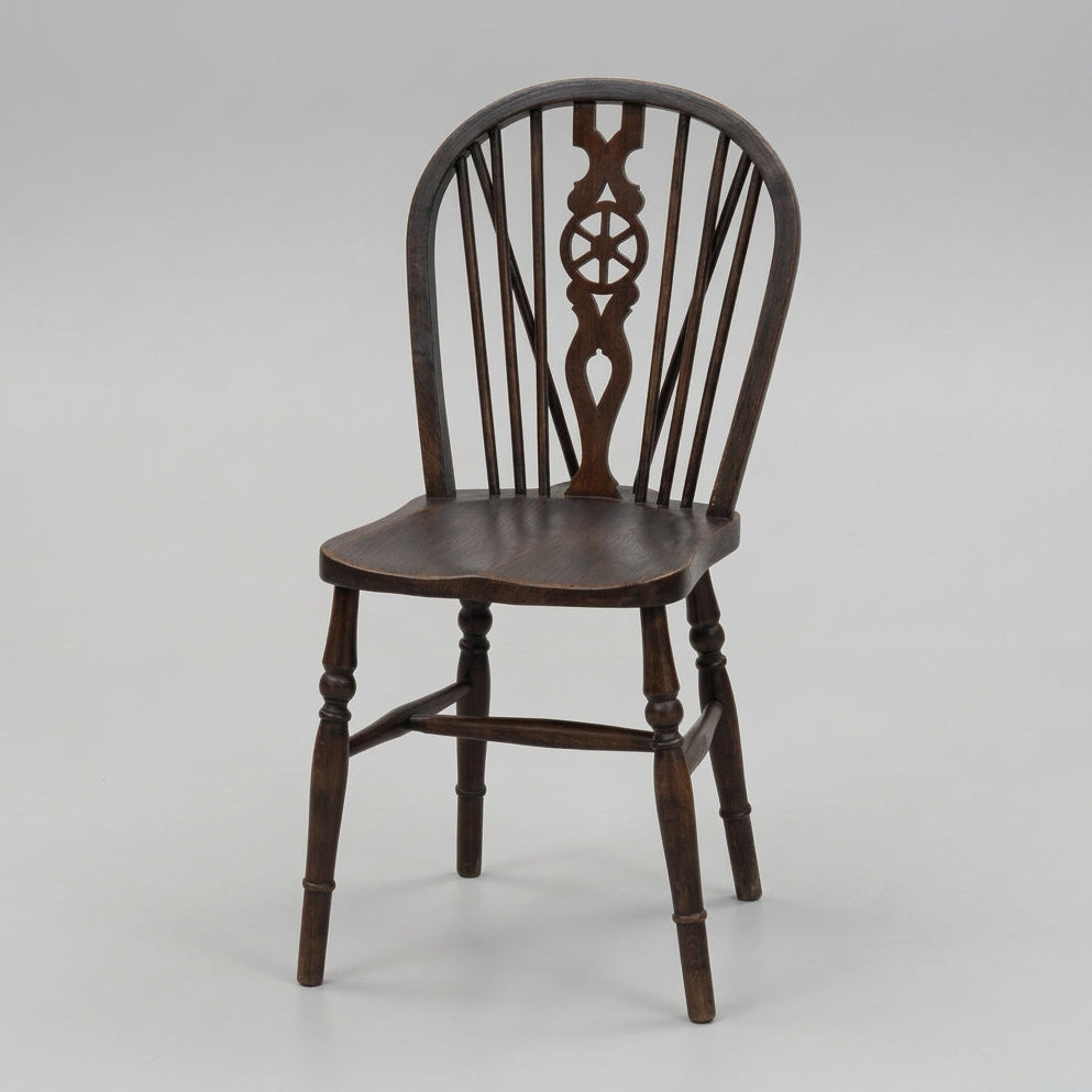 Wheel back chair