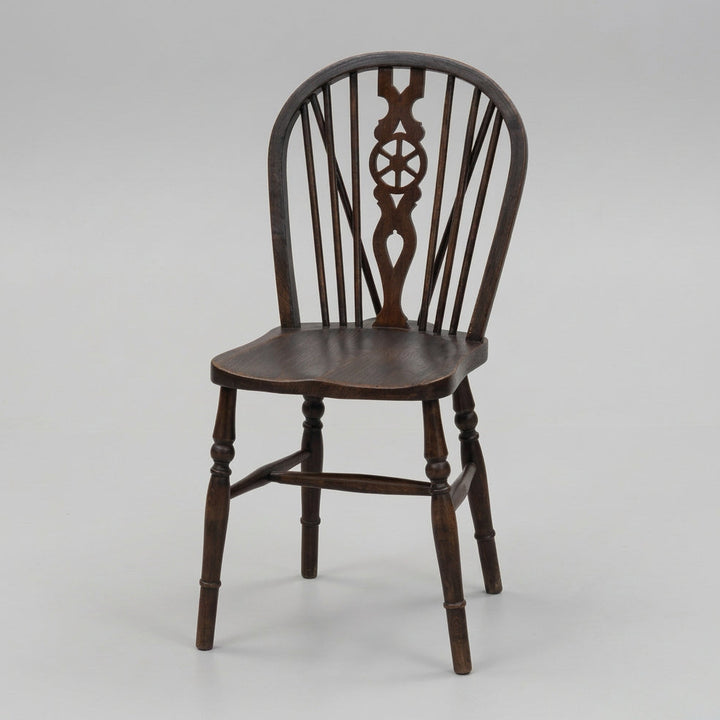 Wheel back chair