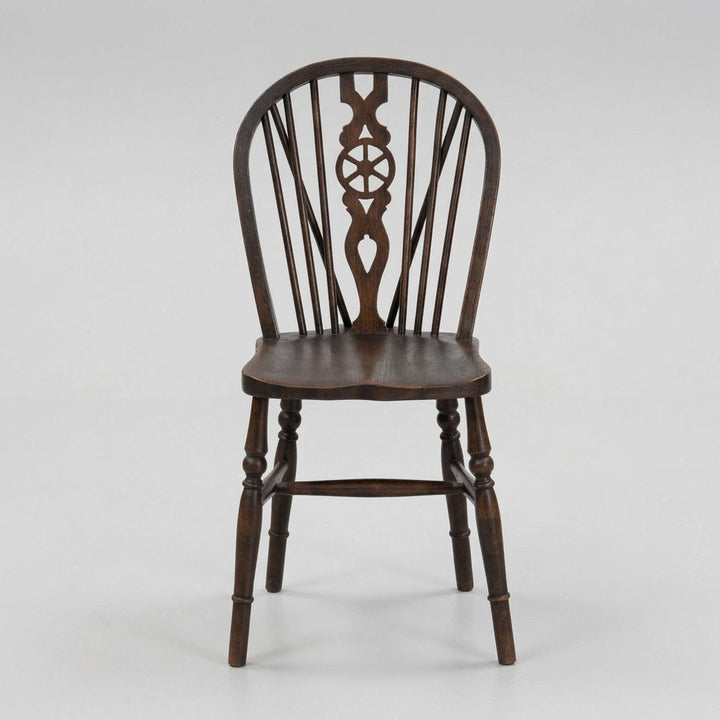 Wheel back chair