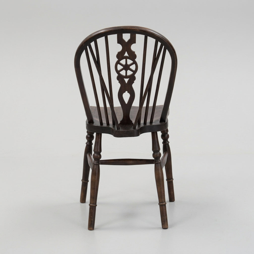 Wheel back chair