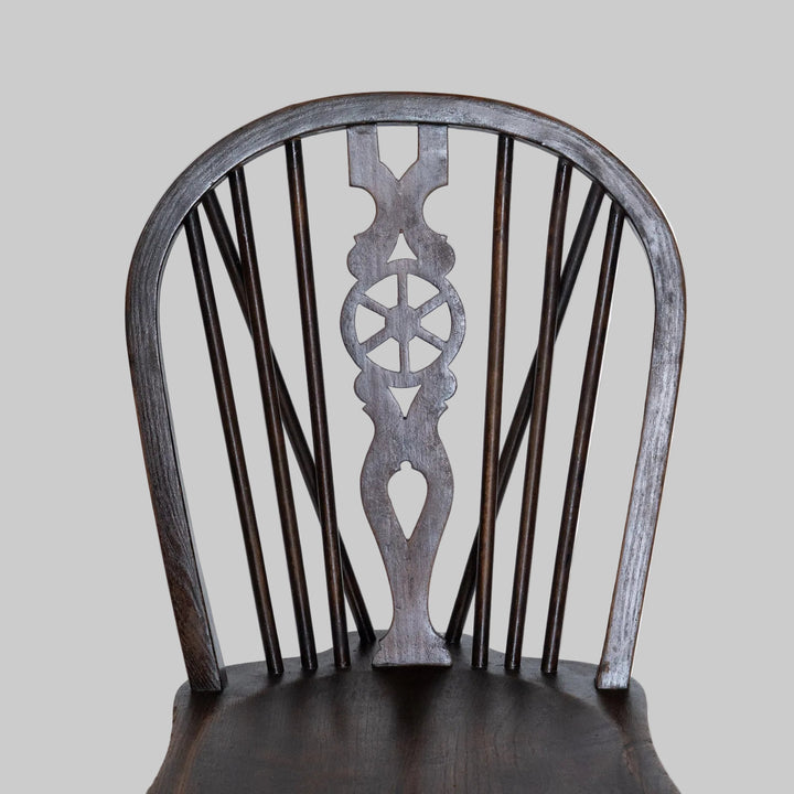 Wheel back chair