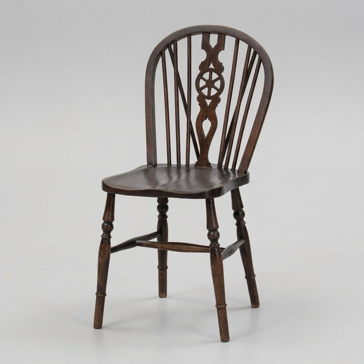 Wheel back chair