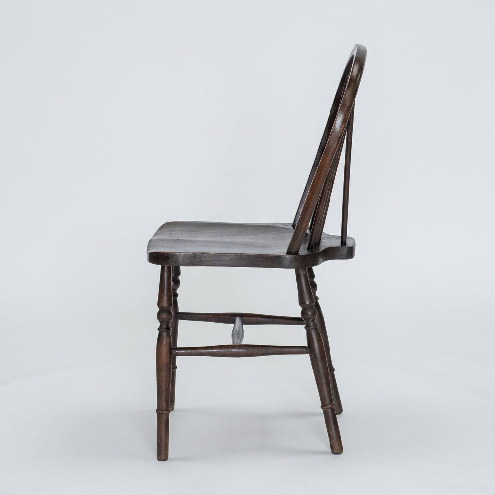 Wheel back chair