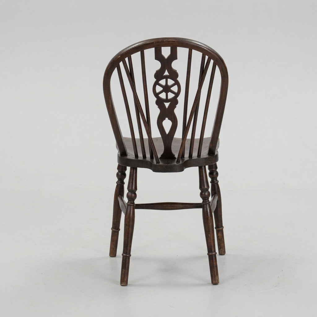 Wheel back chair