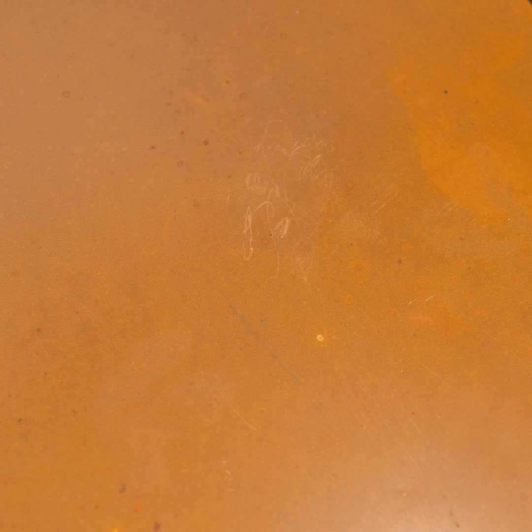 銅製天板の落ち着いた輝き レアモデル コッパートップ パブテーブル /26A