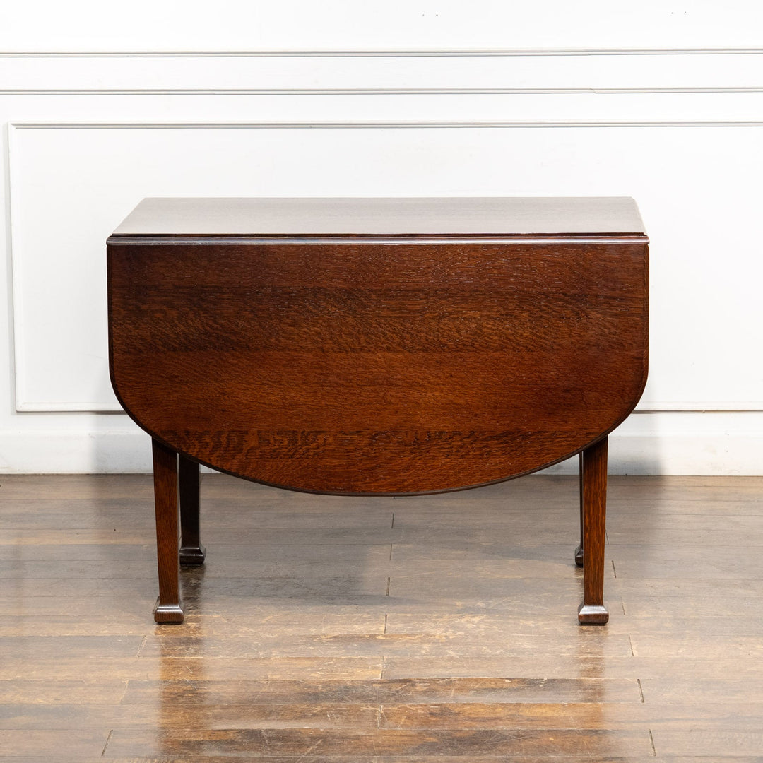 艶やかなオーバル天板や丸みのある脚が優雅 ドロップリーフ ダイニングテーブル /26A