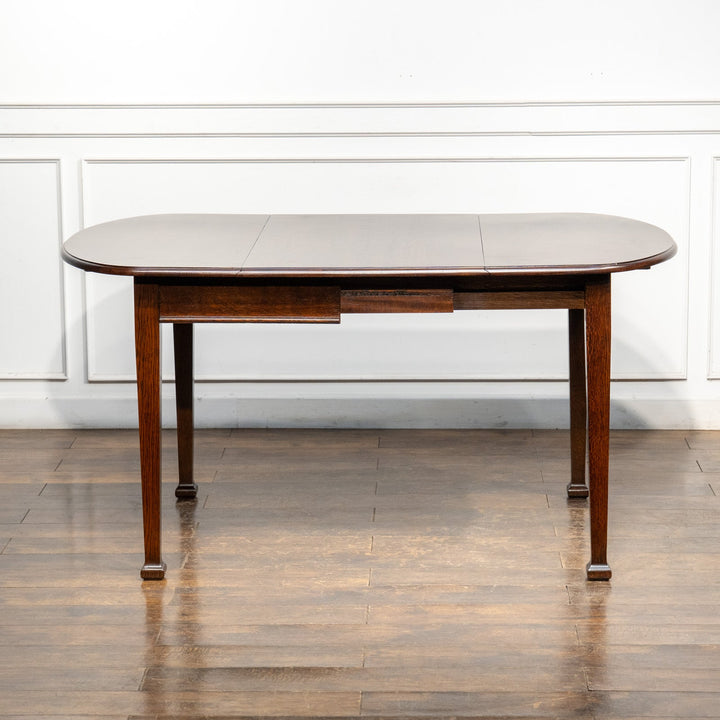 艶やかなオーバル天板や丸みのある脚が優雅 ドロップリーフ ダイニングテーブル /26A