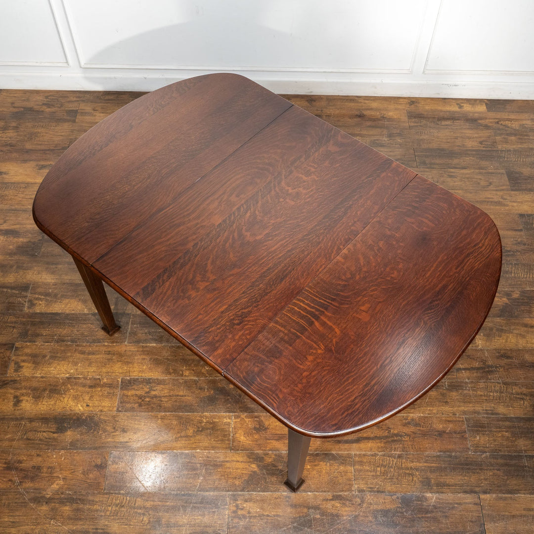 艶やかなオーバル天板や丸みのある脚が優雅 ドロップリーフ ダイニングテーブル /26A