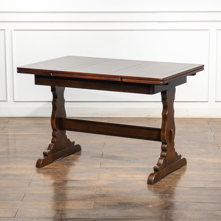 英国【ERCOL アーコール】クラシックな英国らしいスタイル ドローリーフテーブル No.153 オールドコロニアル  /26A-B1