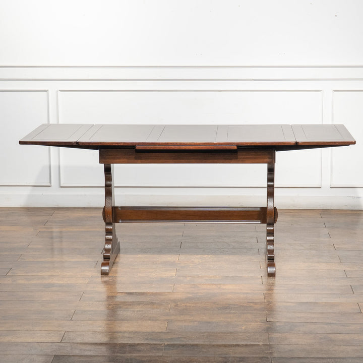 英国【ERCOL アーコール】クラシックな英国らしいスタイル ドローリーフテーブル No.153 オールドコロニアル  /26A-B1