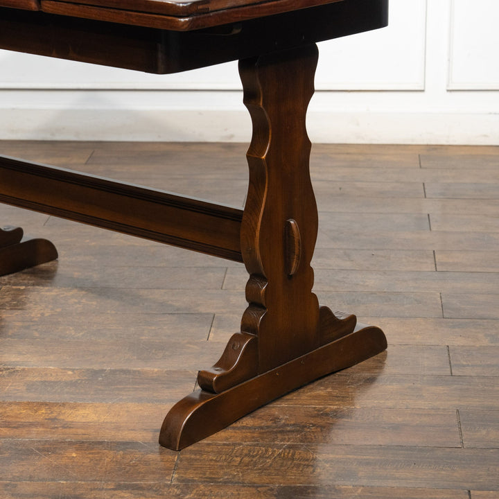 英国【ERCOL アーコール】クラシックな英国らしいスタイル ドローリーフテーブル No.153 オールドコロニアル  /26A-B1