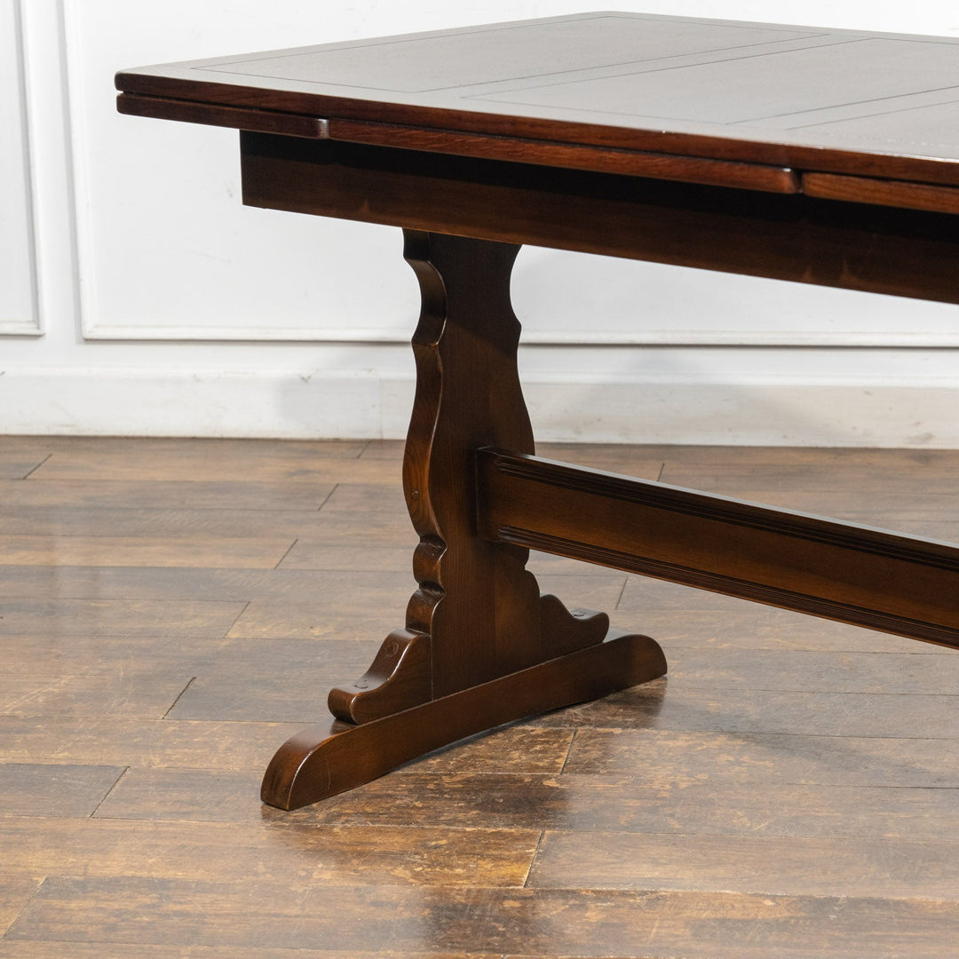 英国【ERCOL アーコール】クラシックな英国らしいスタイル ドローリーフテーブル No.153 オールドコロニアル  /26A-B1