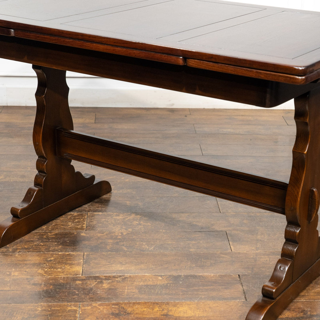 英国【ERCOL アーコール】クラシックな英国らしいスタイル ドローリーフテーブル No.153 オールドコロニアル  /26A-B1