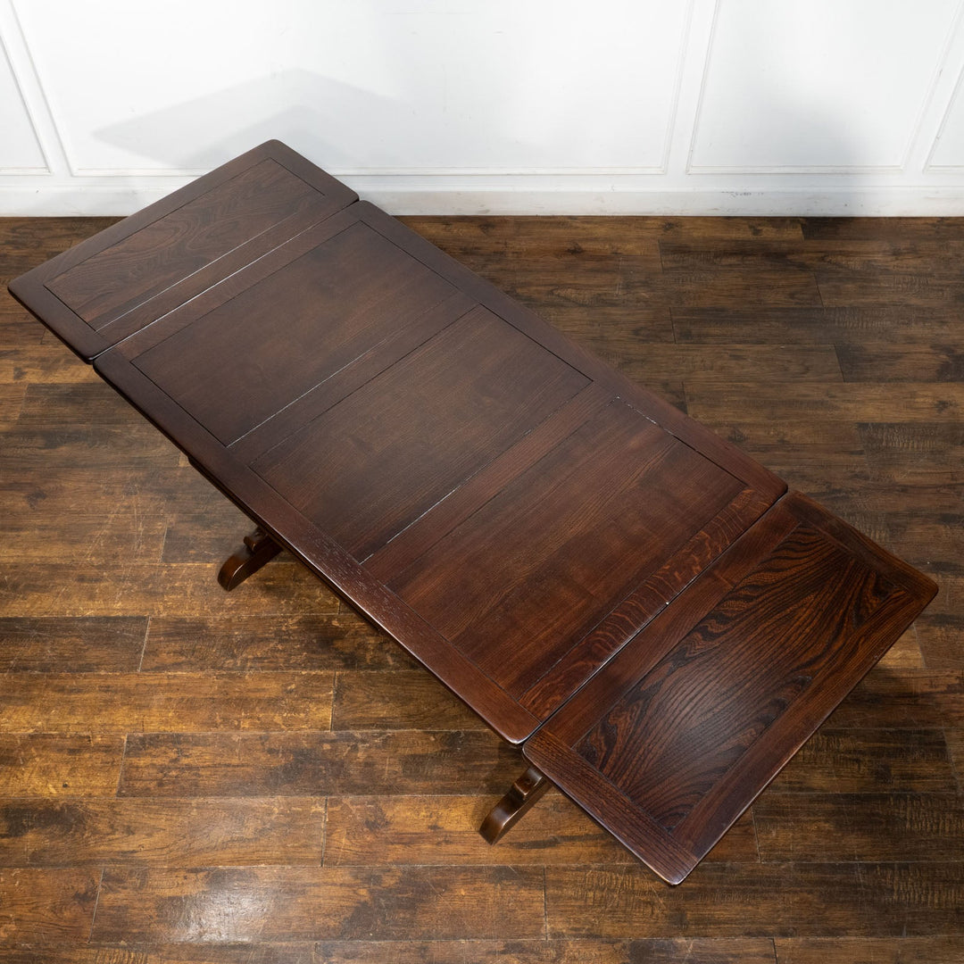 英国【ERCOL アーコール】クラシックな英国らしいスタイル ドローリーフテーブル No.153 オールドコロニアル  /26A-B1