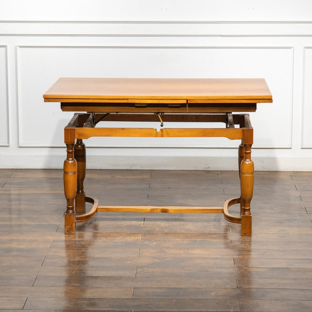 天板の幅と高さも変えられる  ドローリーフ エレベーターテーブル /26A