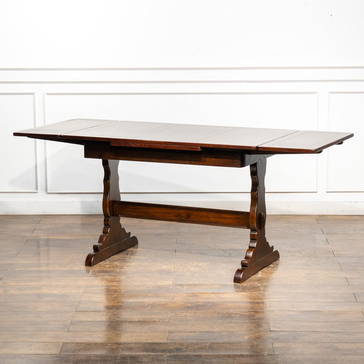 英国【ERCOL アーコール】クラシックな英国らしいスタイル ドローリーフテーブル No.153 オールドコロニアル  /26A-A2