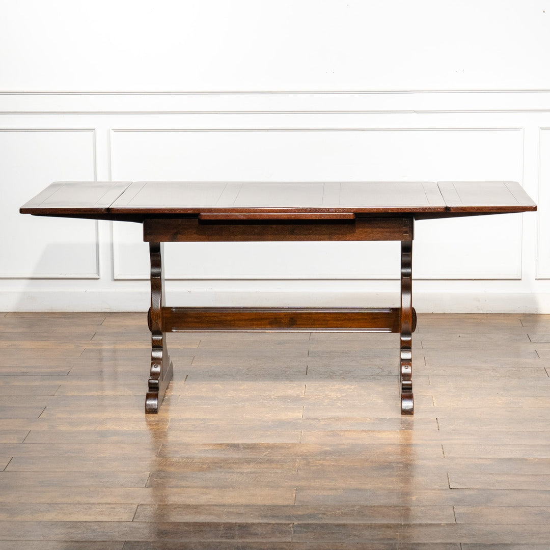 英国【ERCOL アーコール】クラシックな英国らしいスタイル ドローリーフテーブル No.153 オールドコロニアル  /26A-A2