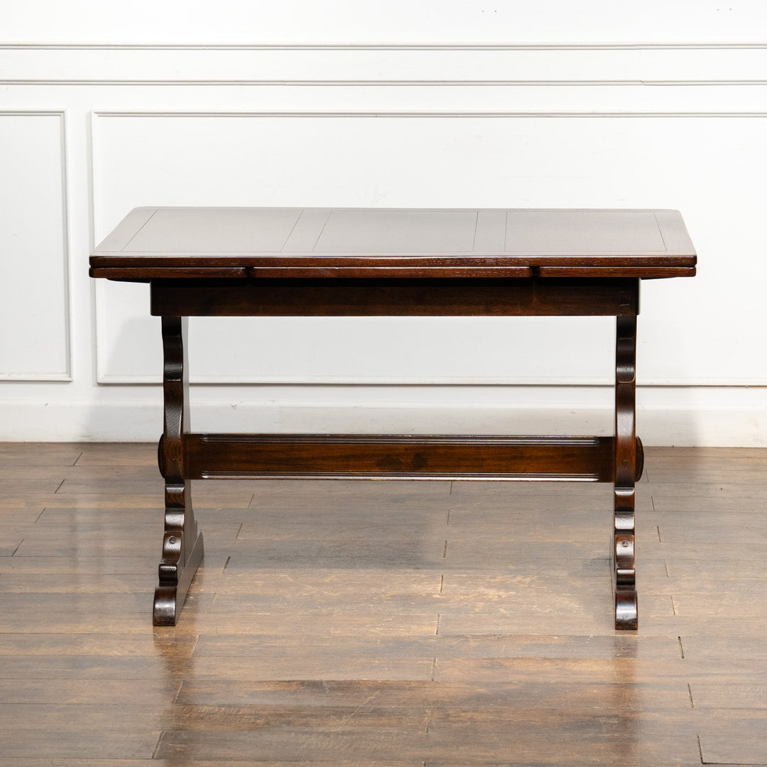 英国【ERCOL アーコール】クラシックな英国らしいスタイル ドローリーフテーブル No.153 オールドコロニアル  /26A-A2
