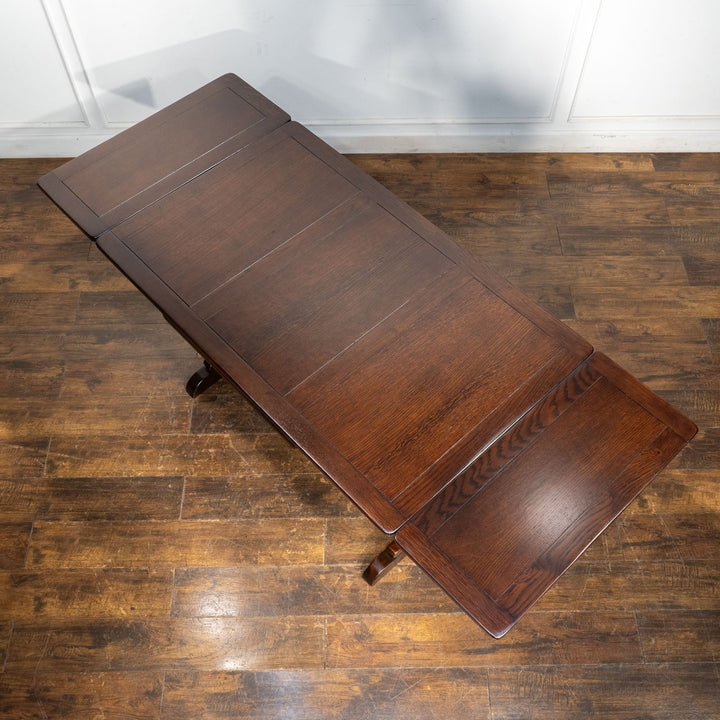 英国【ERCOL アーコール】クラシックな英国らしいスタイル ドローリーフテーブル No.153 オールドコロニアル  /26A-A2