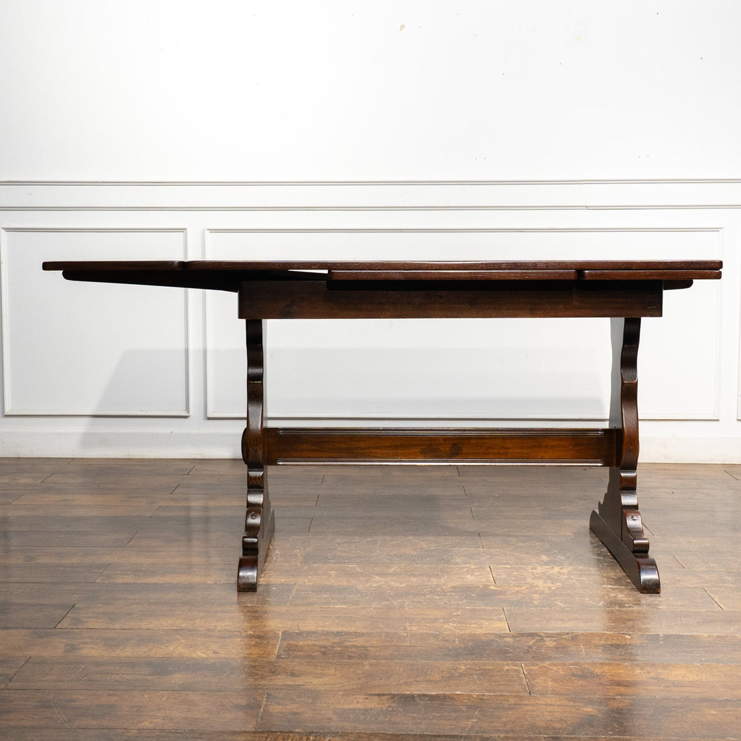 英国【ERCOL アーコール】クラシックな英国らしいスタイル ドローリーフテーブル No.153 オールドコロニアル  /26A-A2