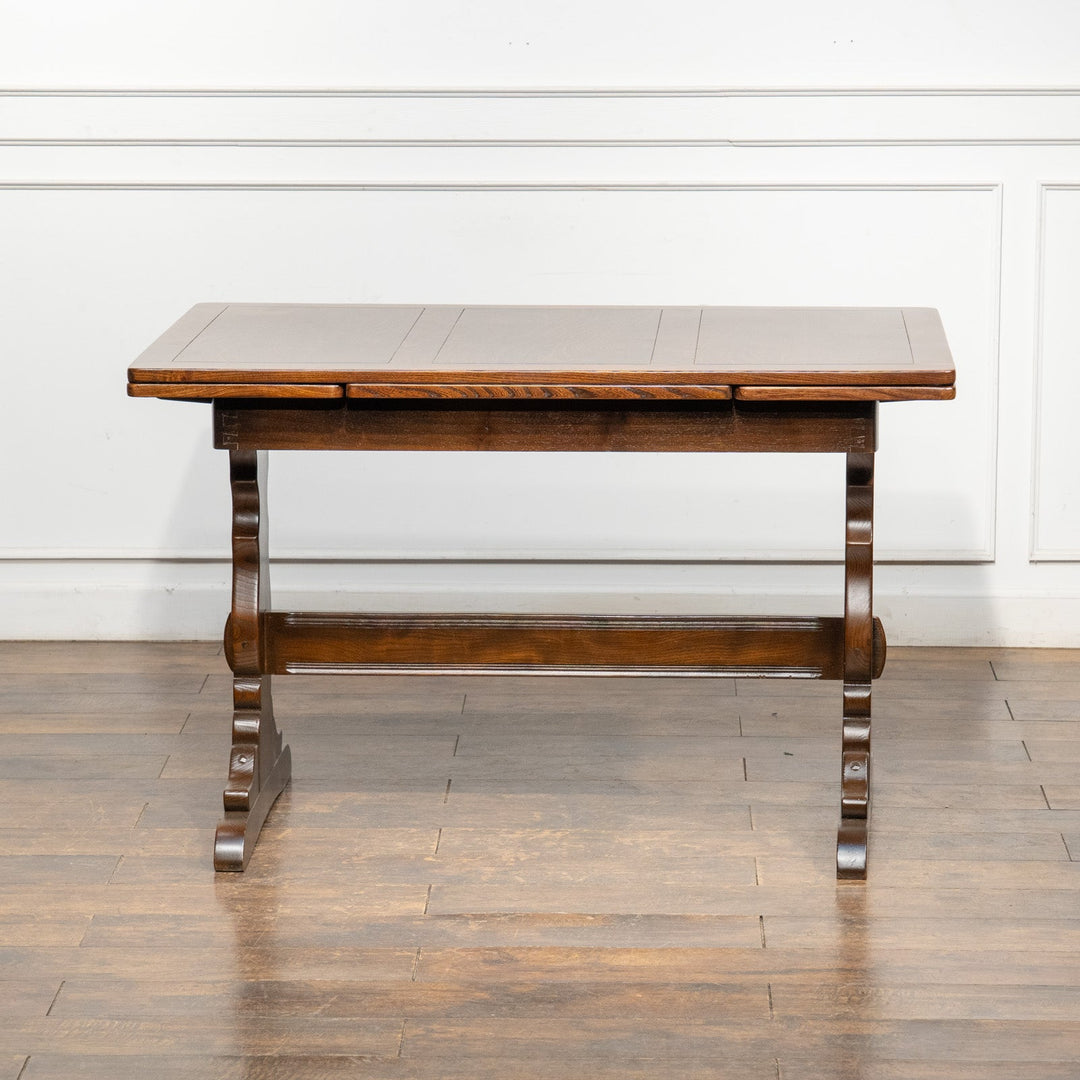 英国【ERCOL アーコール】クラシックな英国らしいスタイル ドローリーフテーブル No.153 オールドコロニアル  /26A-A3