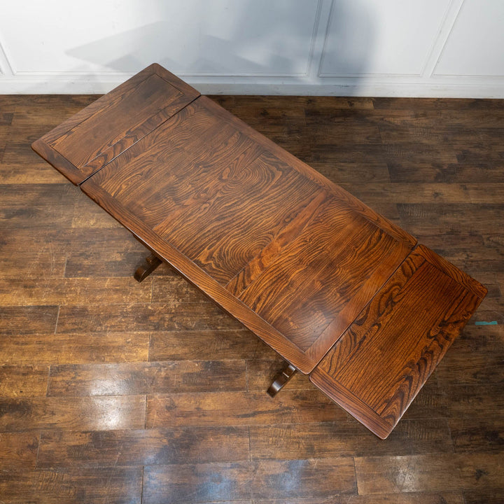 英国【ERCOL アーコール】クラシックな英国らしいスタイル ドローリーフテーブル No.153 オールドコロニアル  /26A-A3