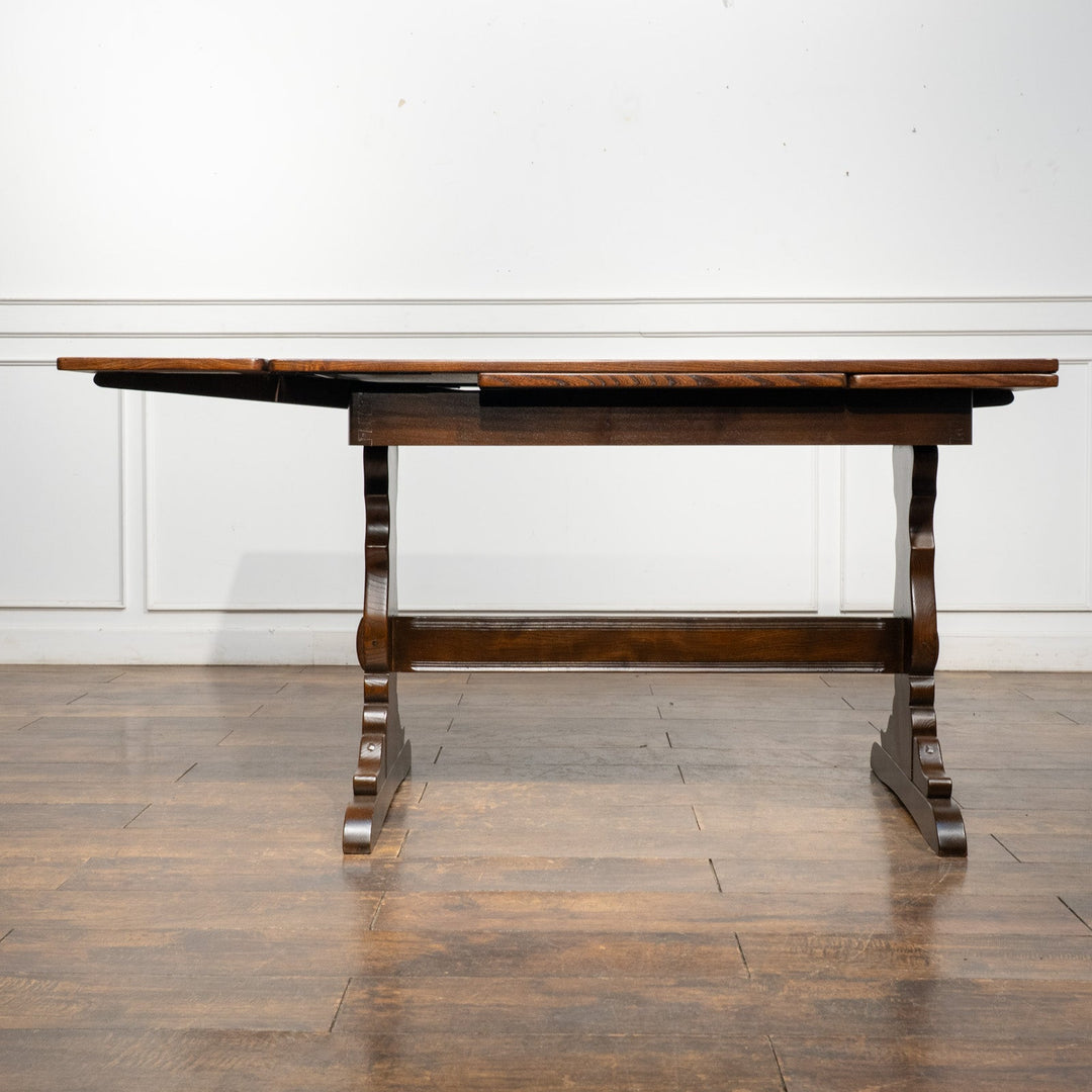 英国【ERCOL アーコール】クラシックな英国らしいスタイル ドローリーフテーブル No.153 オールドコロニアル  /26A-A3