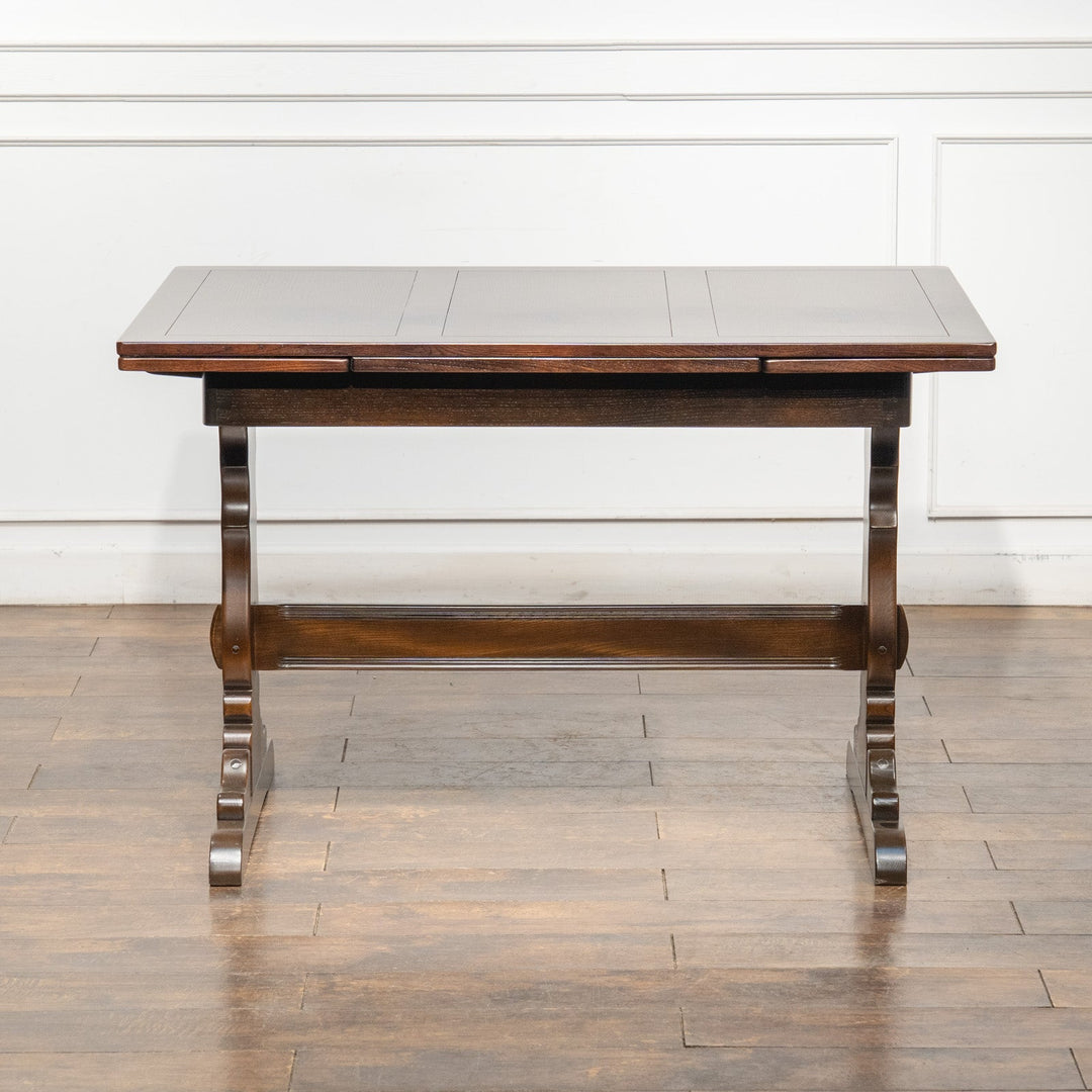 英国【ERCOL アーコール】クラシックな英国らしいスタイル ドローリーフテーブル No.153 オールドコロニアル  /26A-A4